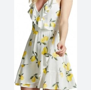 Summer Japna Lemon Print Dress Size L